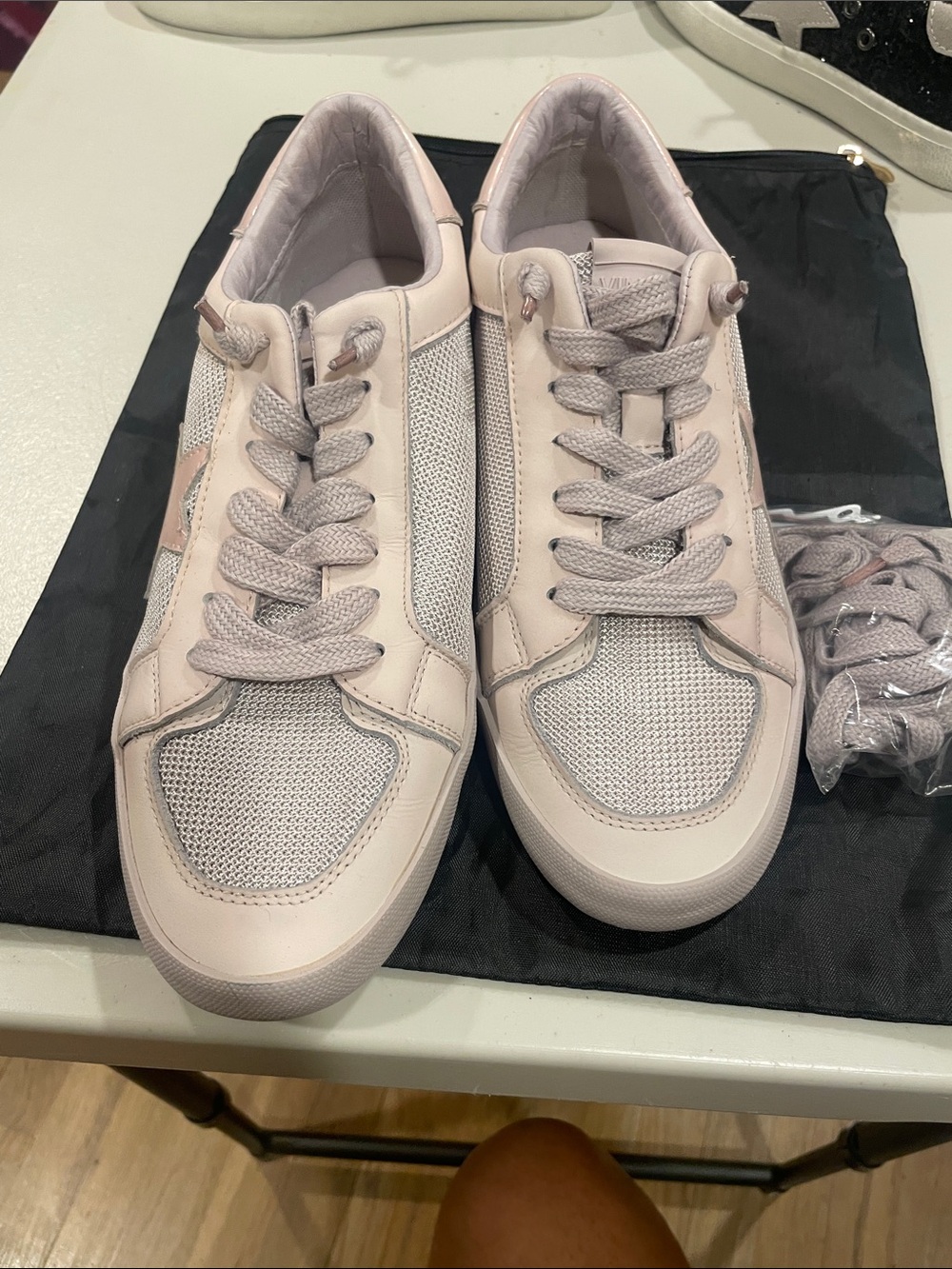Vintage Havana Blush Pink Low-Top Sneakers
